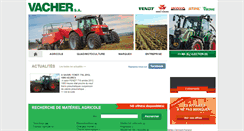 Desktop Screenshot of maison-vacher.com